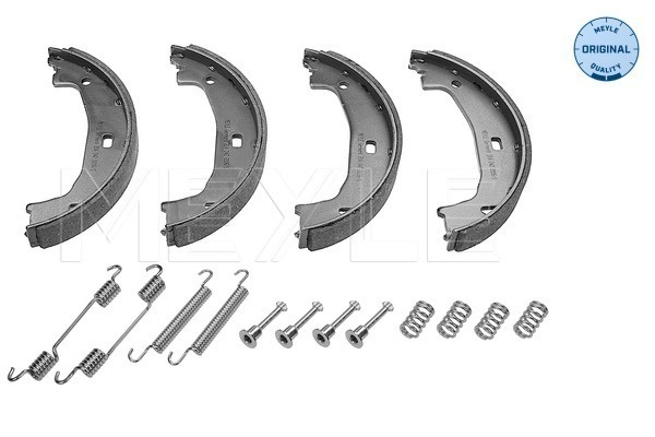 MEYLE Set saboti frana, frana de mana montare puntea spate 3140420006/S la masina BMW 4 cupe (F32, F82) 2013 2014 2015 2016 2017 2018 2019 2020
