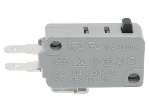 Microintrerupator 1 circuit 16(4)A-250V ON-ON 09008