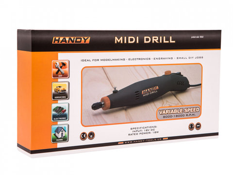 Mini-masina de gaurit universala HANDY DRILL MIDI 10362 HANDY