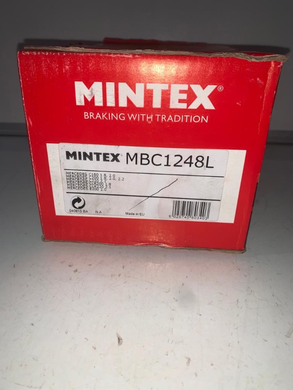 MINTEX Etrier frana Axa spate stanga, fa