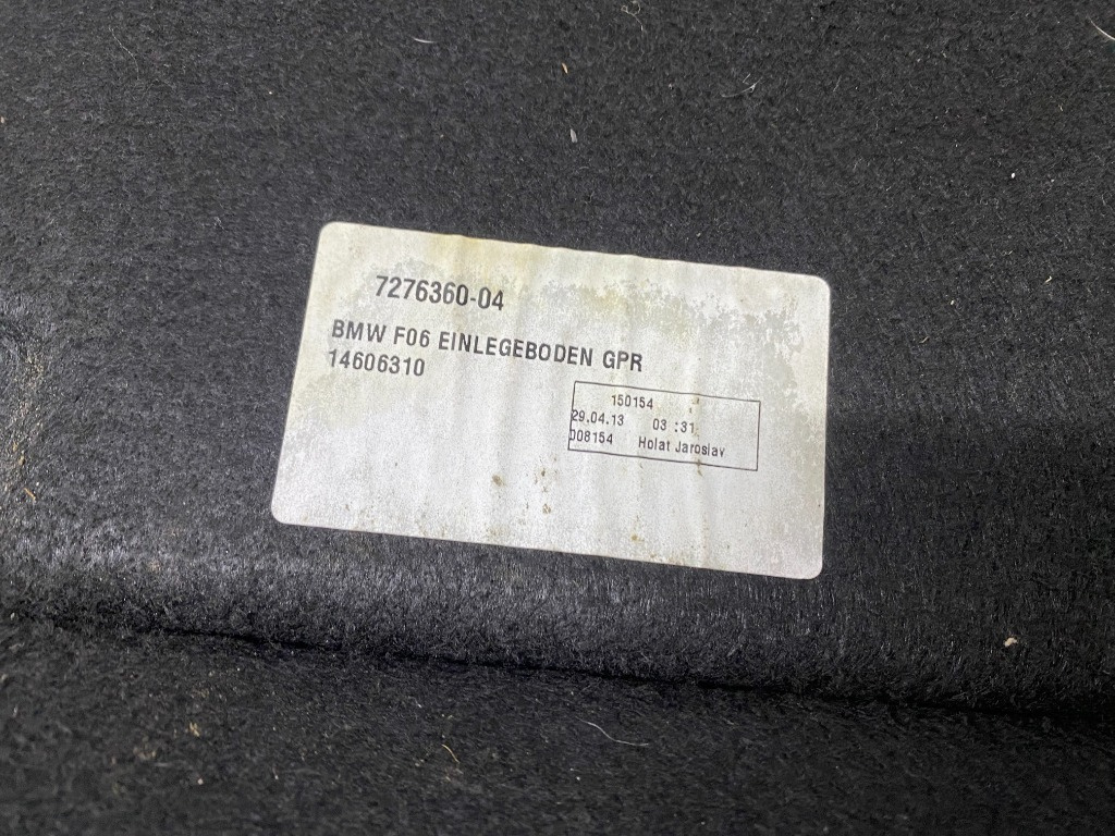 Mocheta portbagaj BMW seria 6 F06 2012-2