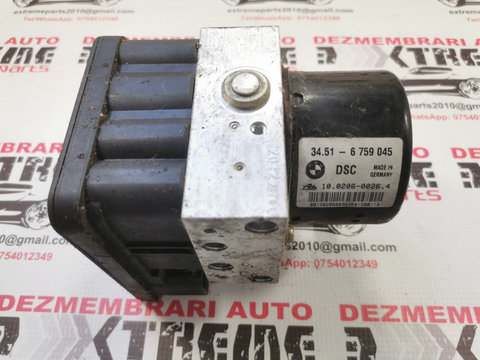 Modul ABS /DSC 34.51-6759045 Ate 10.0206-0026.4 6759047 Ate 10.0960-0805.3 BMW