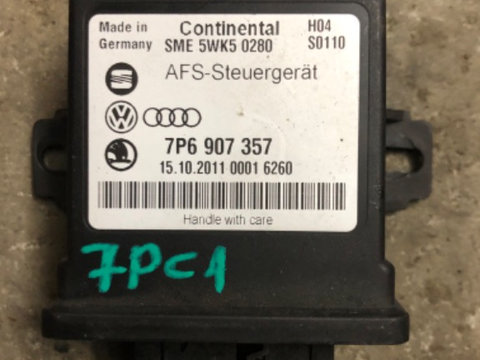 Modul AFS calculator lumini VW Touareg 7P cod 7p6907357