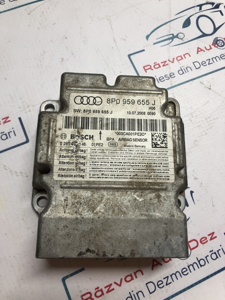 Modul airbag Audi A3 8P 2008, 8P0959655J