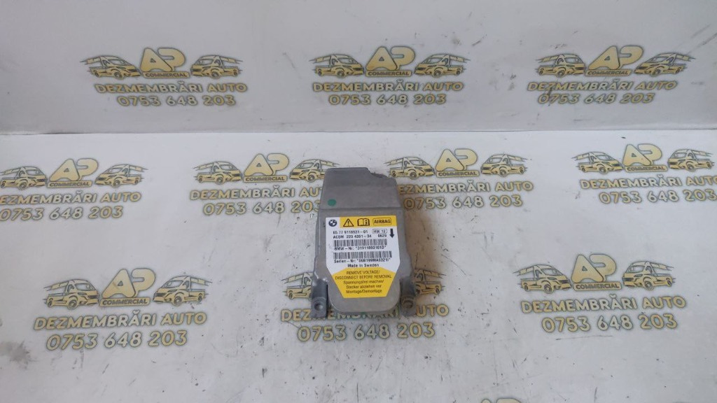 Modul AirBag BMW 5 Sedan (E60) 4.8i 367 CP cod: 9118931, 65779118931