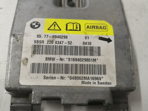Modul airbag BMW 6 (E63) [ 2004 - 2010 ] OEM 6940298