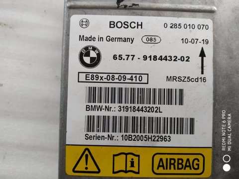 Modul airbag BMW cod 9184432