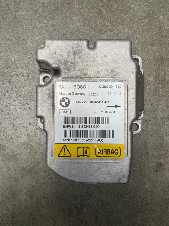 Modul airbag Bmw X3 E83 cod 3424581