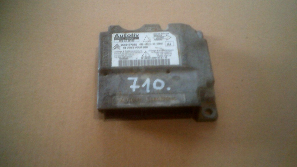 Modul airbag Citroen C4, 9658137980, 603725800