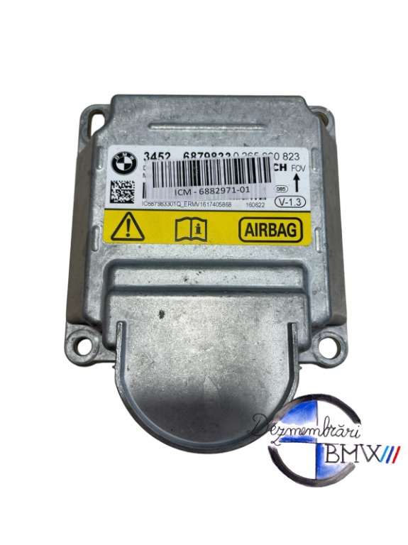 Modul airbag ICM BMW Seria 1 F20,F21, Seria 3 F30,F31,F34, Seria 4 F36, cod 6882971