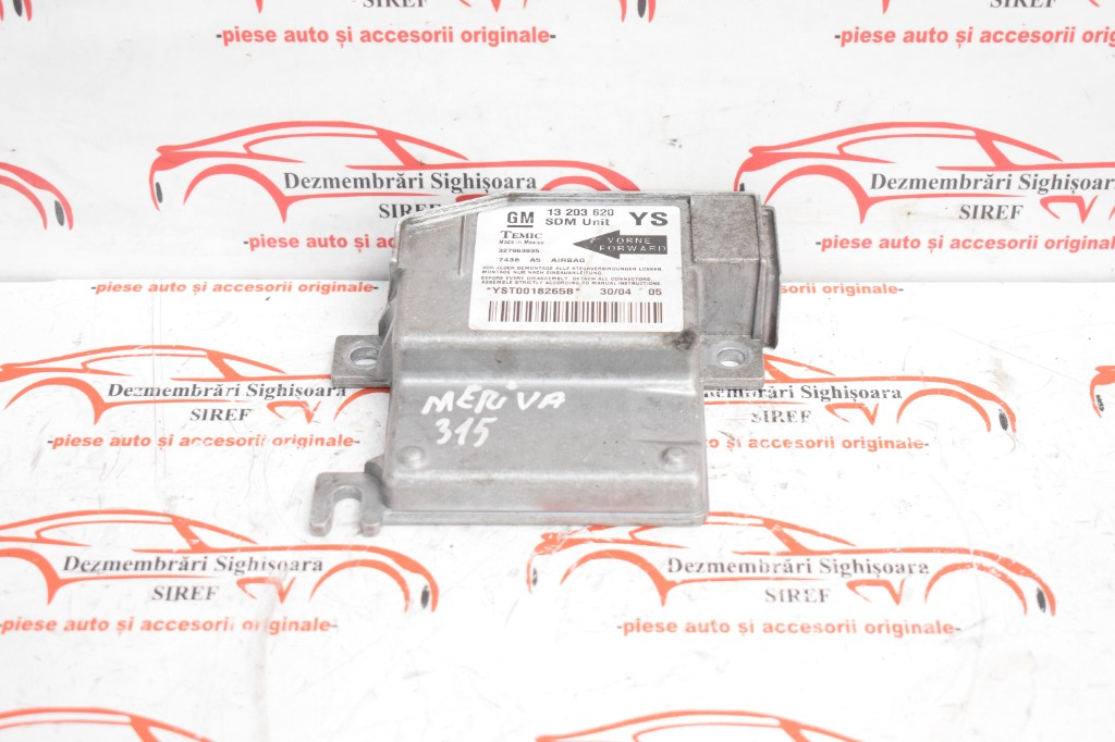 Modul airbag Opel Meriva A 13203620 315