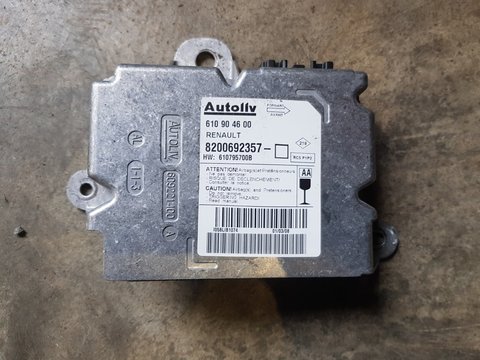 Modul airbag Renault Scenic 2, 2008, 8200692357