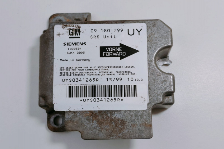 Modul Airbag Siemens 09180799UY Opel Astra G [1998