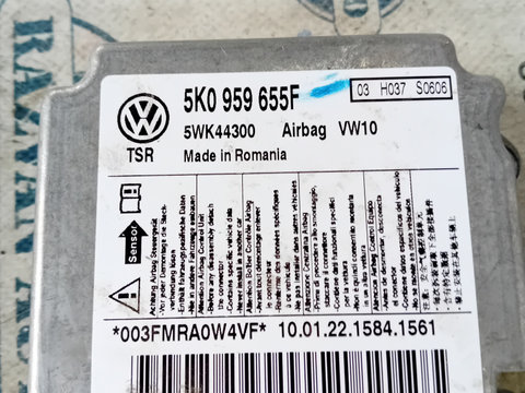 Modul airbag Volkswagen Golf 5 Plus, 5K0959655F