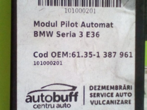Modul Alarma BMW Seria 3 (E36; 19902000) 1.6i 61.35-1 387 961