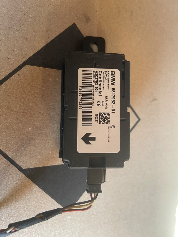 Modul alarma BMW X4 F26 seria 1 F20 F21 2.0 d 2011-2019 cod 681793201 A2C37521901