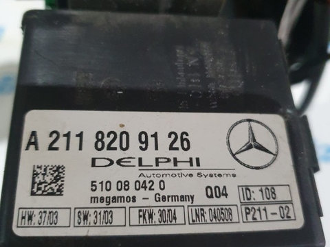 Modul alarma Mercedes C-class 2.7 Cdi 2005 Cod A2118209126