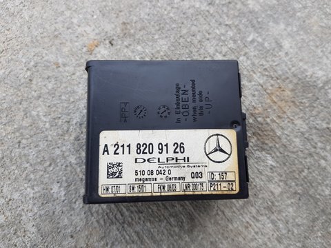 Modul alarma Mercedes S W220, 2003, A2118209126