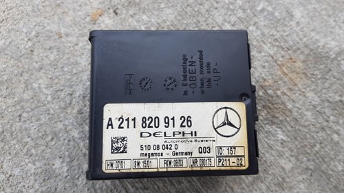 Modul alarma Mercedes S W220, 2003, A211