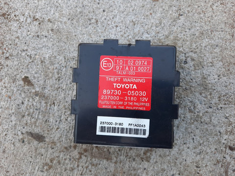 Modul alarma Toyota Avensis, 2007, 89730-05030