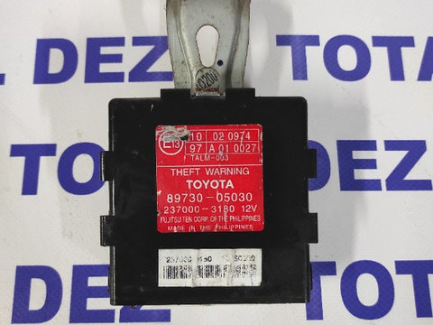 Modul alarma Toyota Avensis, 2007 cod 89730-05030