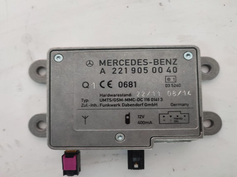 Modul amplificator antena a2219050040 a 221905 00 40 Mercedes-Benz GLE (W166) [2016 - 2019]