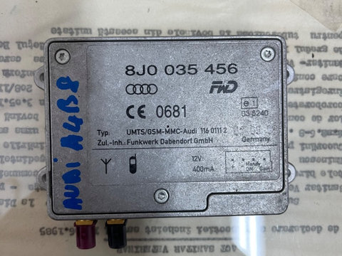 Modul antena radio Audi A4 B8 A5 cod 8J0035456