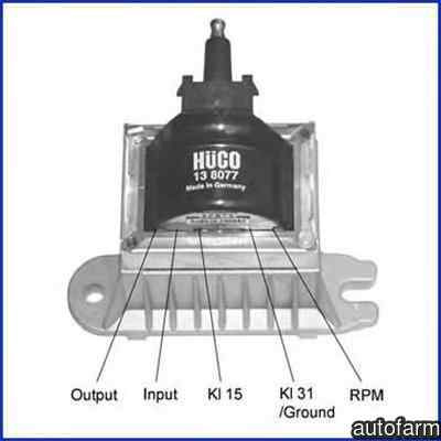 Modul aprindere RENAULT LAGUNA I (B56_, 556_) HÜCO 138077