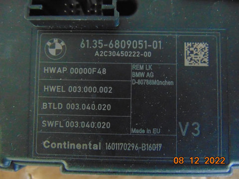 Modul BCM BMW f30 f31 f32 f33 f34 f20 21 f22 f23 panou modul control dezmembrez