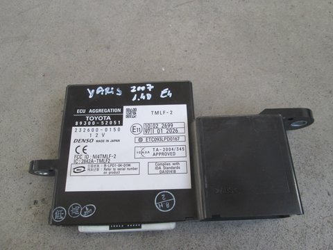 Modul blocare usi wireless 89300-52051 / 232600-0150 Toyota Yaris 2006 2007 2008 2009 2010