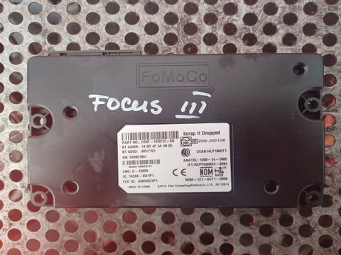 Modul Bluetooth 1422ASG1P1 Ford Focus 3 [facelift] [2014 - 2020] Sedan 1.0 EcoBoost MT (125 hp)