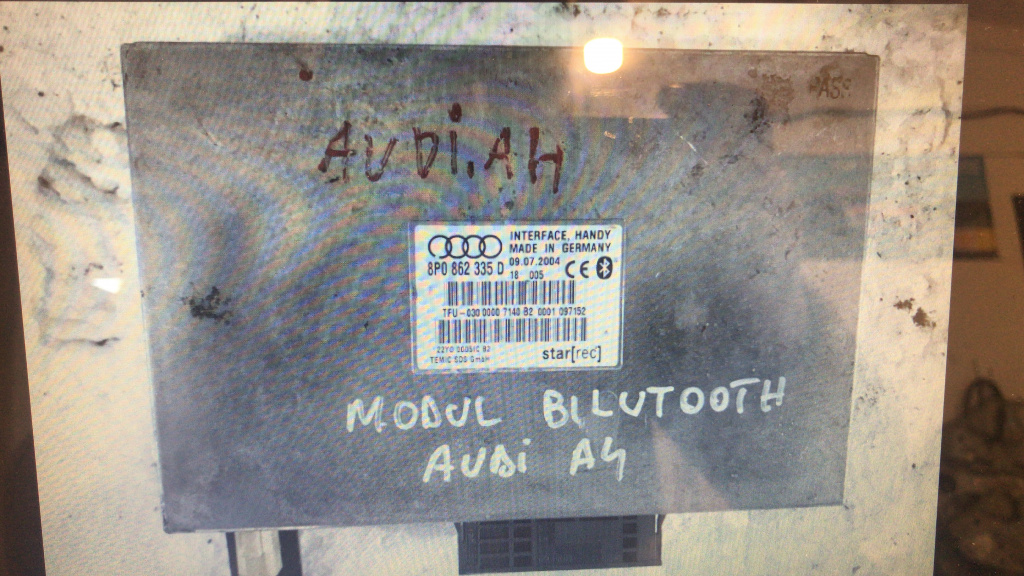 Modul bluetooth audi a4 b7 cod: 8p0862335d