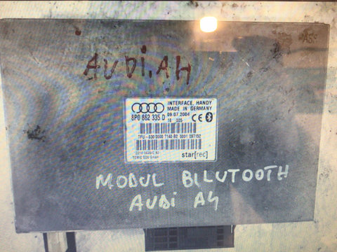Modul bluetooth audi a4 b7 cod: 8p0862335d