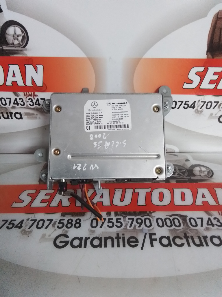 Modul bluetooth Mercedes-Benz S-Class (2005-2009) [W221] 3.0 Motorina 2008, A2218708685