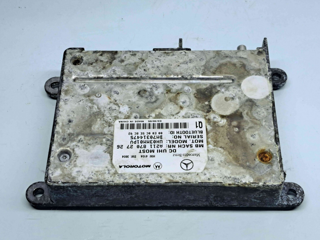 Modul bluetooth Mercedes Clasa A (W169) [Fabr 2004-2012] A2118702726