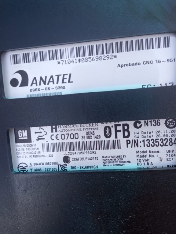 Modul Bluetooth opel astra J