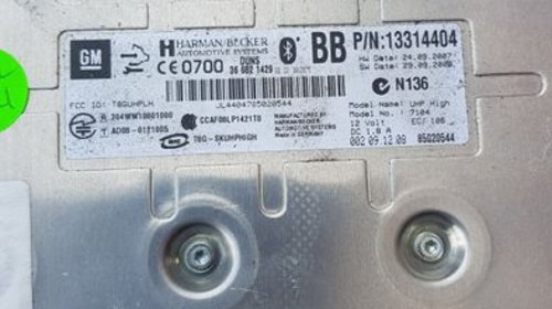 Modul bluetooth Opel Insignia 13314404 B