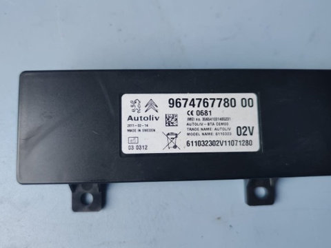 Modul bluetooth Peugeot 508 SW 2.2 HDI 4HL 2012 Cod : 9674767780