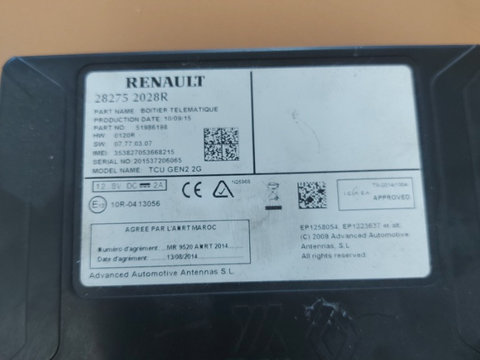 Modul BlueTooth Telefon Renault Megane 3 FaceLift cod produs: 282752028R