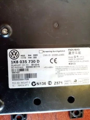 Modul Bluetooth Volkswagen VW Golf Tiguan Passat 3