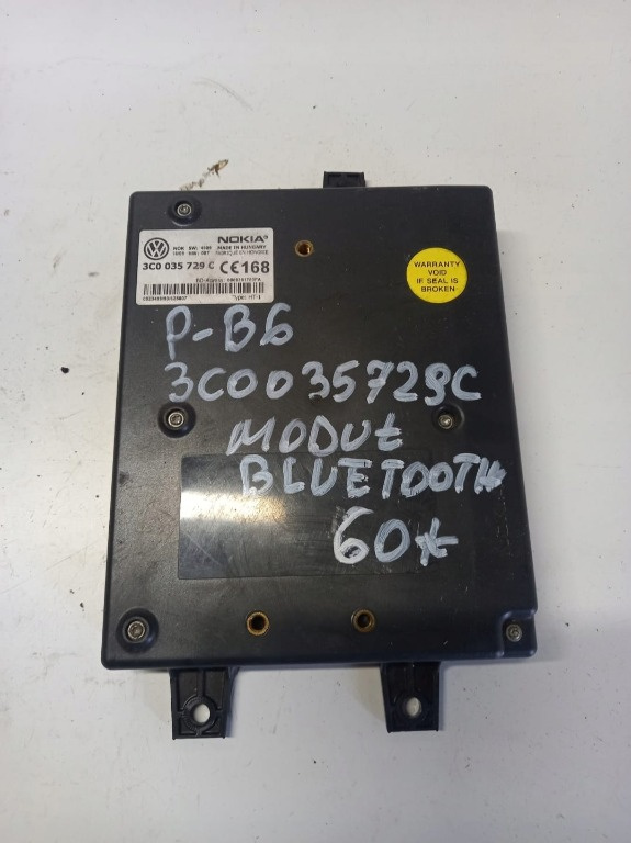 Modul bluetooth Vw Passat 2.0 tdi 2007 cod modul original 3C0035729C motor bmm bmp euro 4