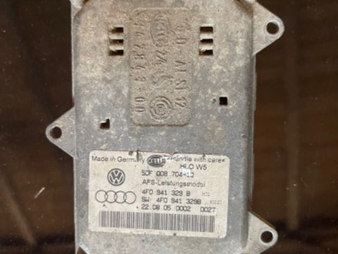 Modul calculator Adaptiv AFS cornering xenon Audi A6 C6 A8 D3 cod 5DF00870410