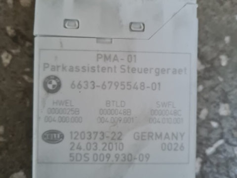 Modul calculator asistenta parcare parkassistent pma BMW cod 6795548 66336795548