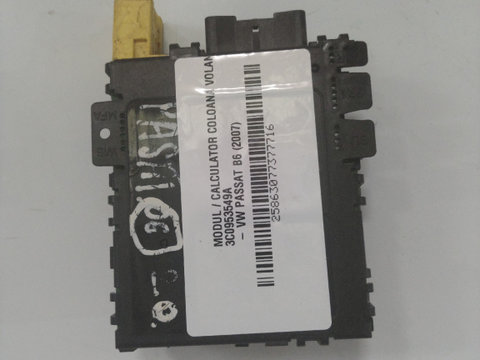 MODUL / CALCULATOR COLOANA VOLAN Volkswagen PASSAT B6 2007 3C0953549A