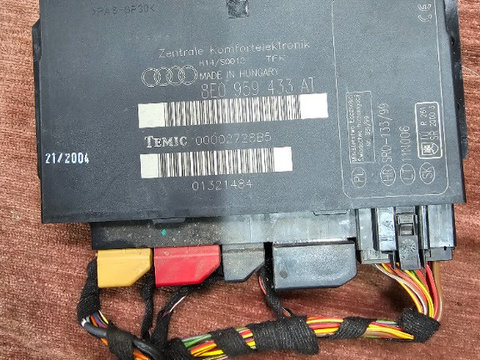 Modul Calculator Confort Audi A4 B6 2001 - 2005 Cod 8E0959433AT