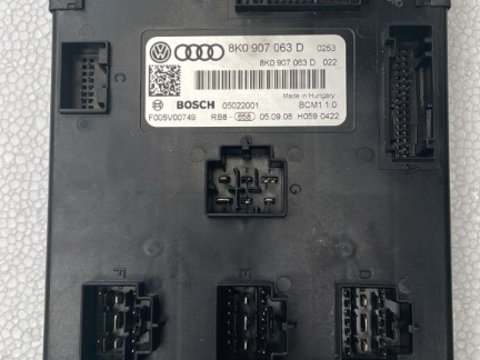 Modul calculator confort Audi A4 B8 1.8 benzina 88kw CDHA 2009 8K0907063D