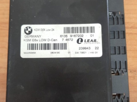 MODUL Calculator Confort BMW SERIA 5 E 60 Cod: KGM E6X LOW / 61359167202
