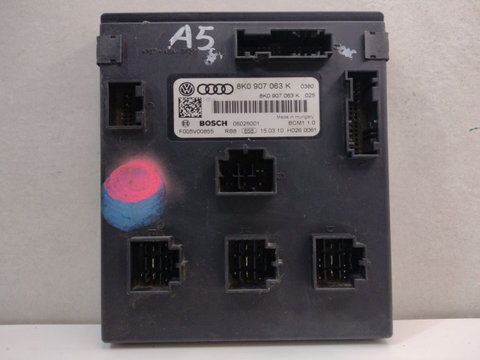 Modul/ Calculator confort, Cod 8K0907063K Bosch 8K0907063K Audi A4 B8/8K [2007 - 2011]