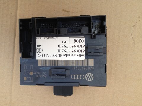 Modul calculator confort dreapta fata Audi A4 B8 8K 8K0959792H 8K0959792D