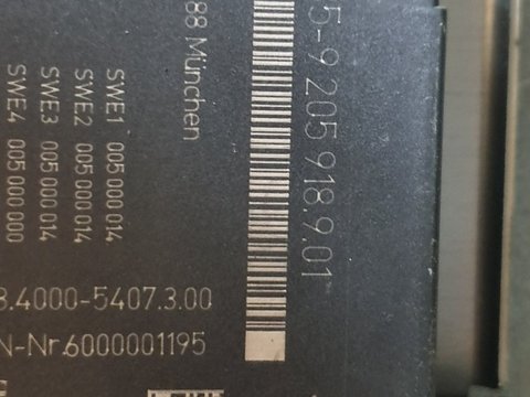 Modul calculator faruri frm 3 xenon pentru BMW cod 9208270